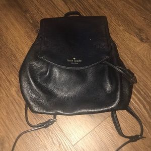 Black Kate Spade Backpack